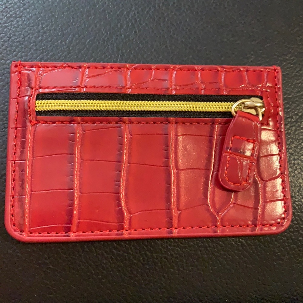 B-Low the Belt Croc Card Holder